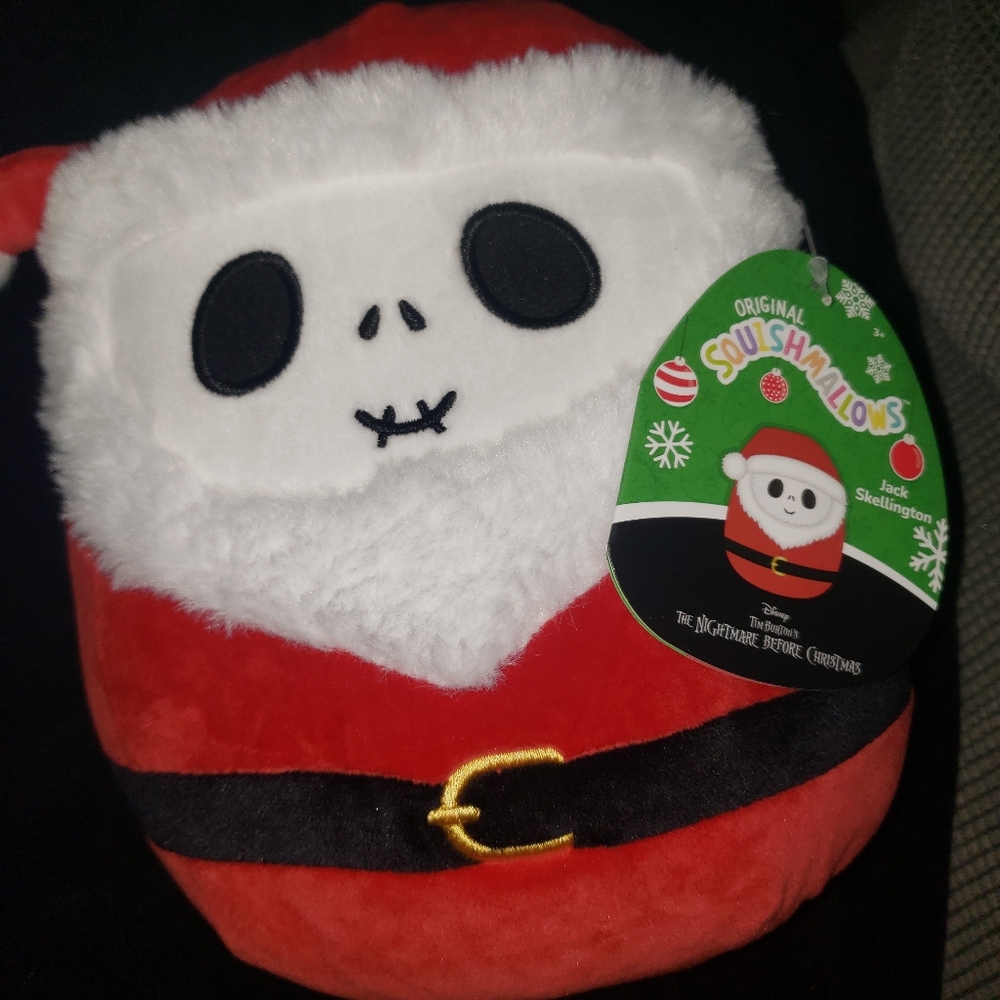 Squishmallows SANTA Skeleton JACK NWT